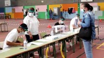 Burela abre sus colegios electorales con todas las medidas de seguridad