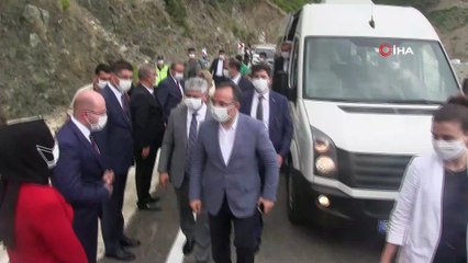 Hatay’da Samandağ-Arsuz yolu açıldı