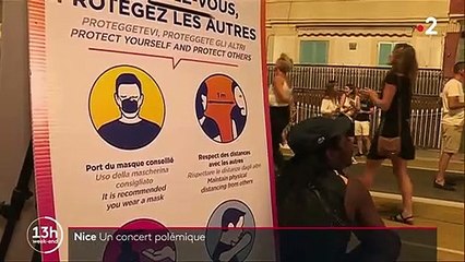 Nice : un concert polémique