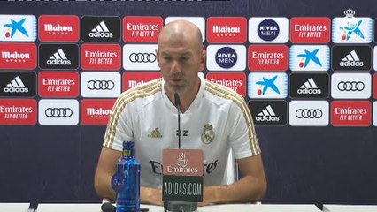 Zidane: "No se trata de cuentas o cuentos, hay que jugar los partidos"