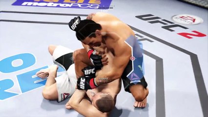 UFC 2 - Cain Velasquez vs Fabricio Werdum (CPU vs CPU)
