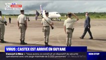 Coronavirus: Jean Castex est arrivé à Cayenne pour une courte visite en Guyane