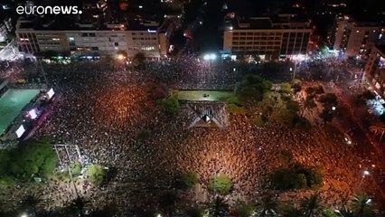 Protestos pela falta de apoio de Netanyahu na contenção da Covid-19