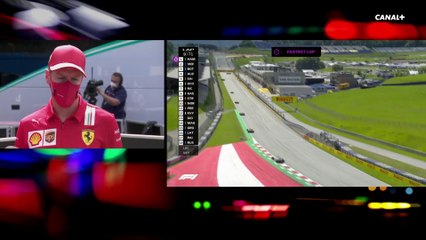Sebastian Vettel réaction exclusive après son abandon