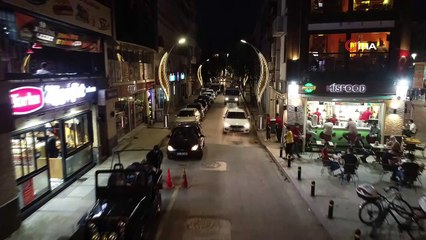 Ordu’da sokak ve caddeler ışıl ışıl