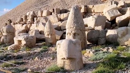Dünya mirası Nemrut'ta hafta sonu yoğunluğu - ADIYAMAN