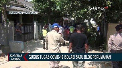 3 Warga Positif Corona, Satu Blok Perumahan di Karawang Diisolasi