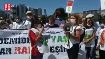 Ya Kanal Ya İstanbul' yürüyüşü düzenlendi: 
