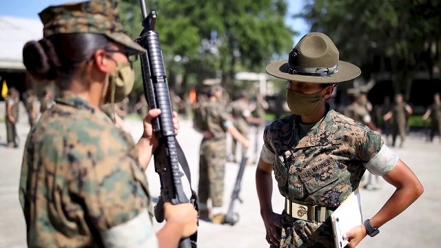 U.S Marines • Commander Inspection • Marine Corps Recruit Depot Parris Island • July 11, 2020