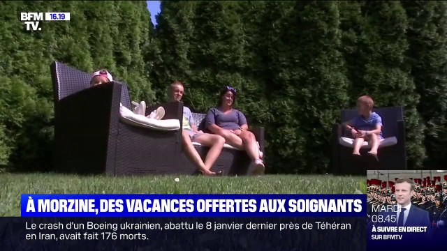 Après la crise sanitaire, des vacances offertes aux soignants à Morzine en Haute-Savoie