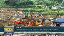Japón: lluvias torrenciales han dejado 66 muertos y 16 desaparecidos