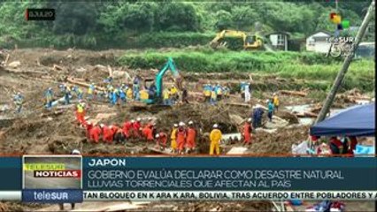 Japón: lluvias torrenciales han dejado 66 muertos y 16 desaparecidos