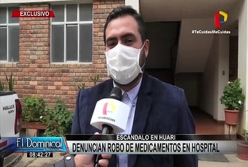 Escándalo en Huari: denuncian robo de medicamentos en hospital