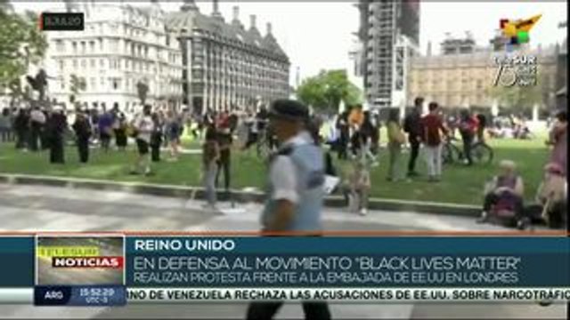 Reino Unido: miles de personas protestan contra el racismo