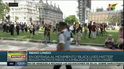 Reino Unido: miles de personas protestan contra el racismo