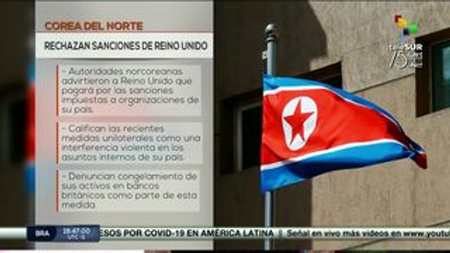 Corea del Norte reacciona ante sanciones de Reino Unido