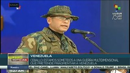 Remigio Ceballos: Venezuela cuenta con el respaldo de la FANB