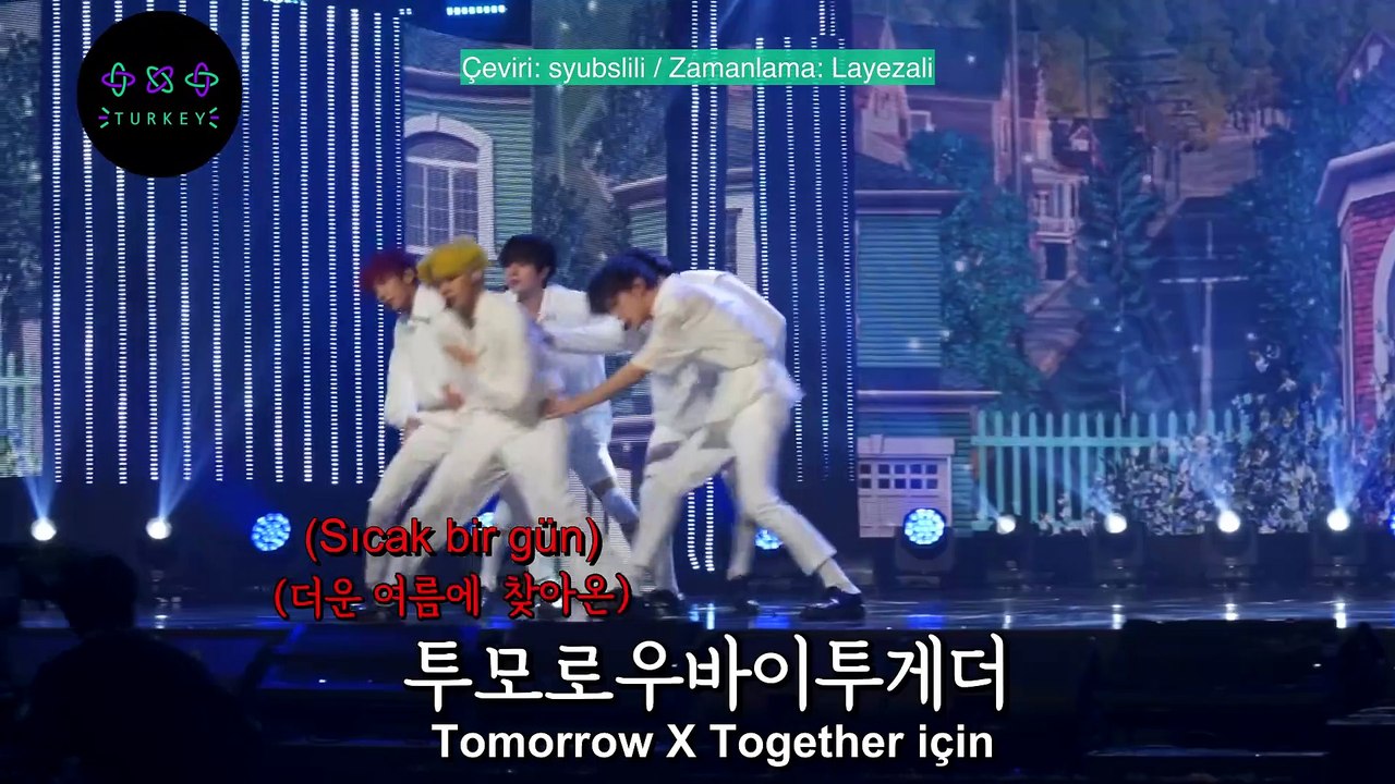 [Türkçe Altyazılı] TXT's breathtaking corner chase 2! # My Friend Lives at Broadcasting Station