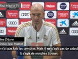 36e j. - Zidane ne veut pas parler du titre