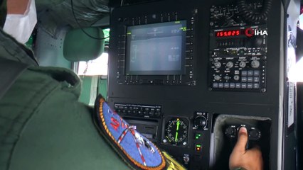 İstanbul sahillerinde helikopterli denetim