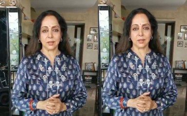Hema Malini quashes rumours of ill health in video post