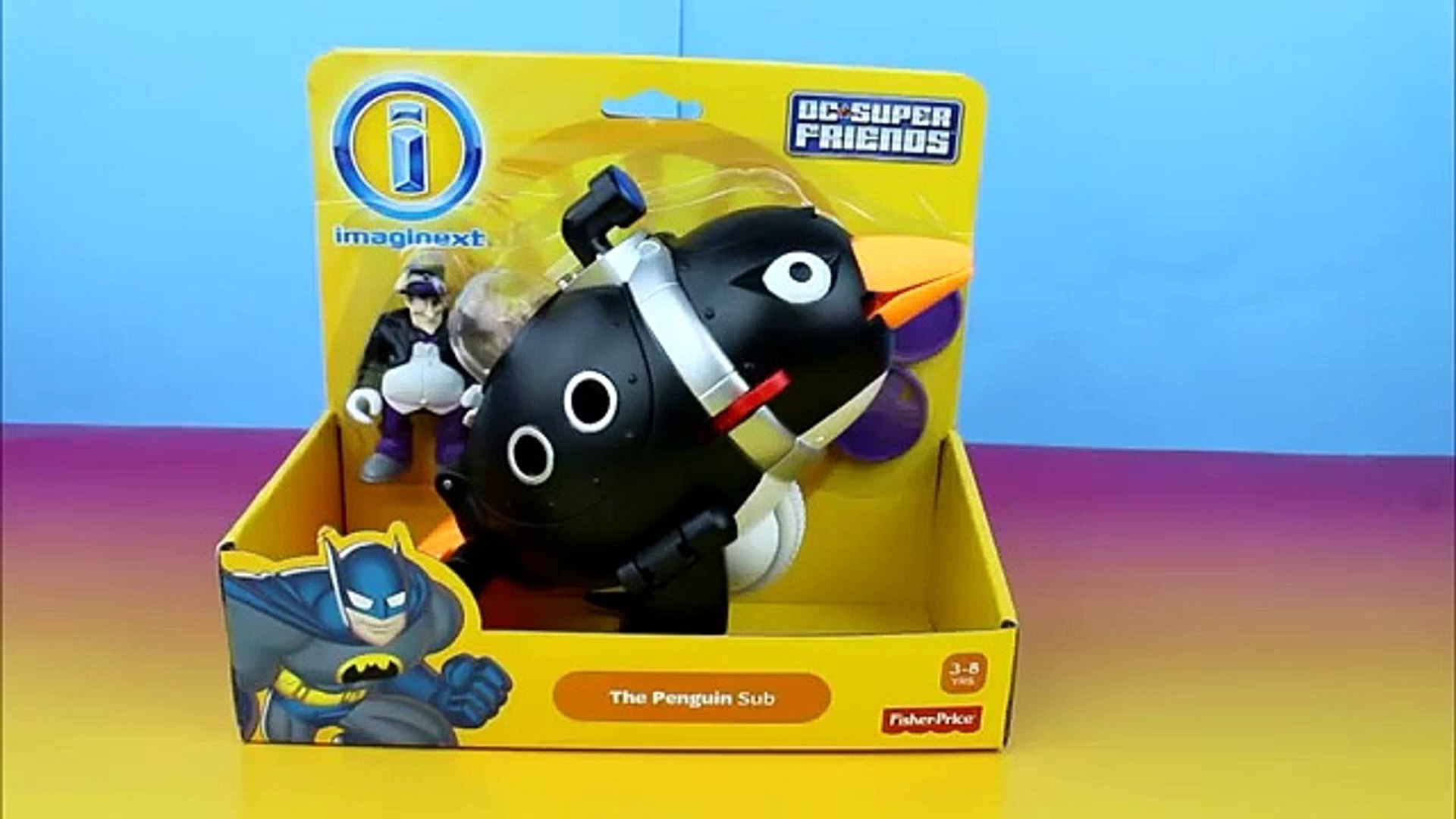 imaginext penguin sub