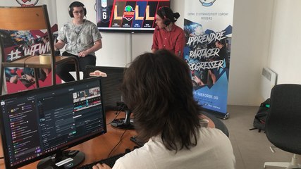 Dans les coulisses d'une retransmission d'un match d'esport de la Team WeForge