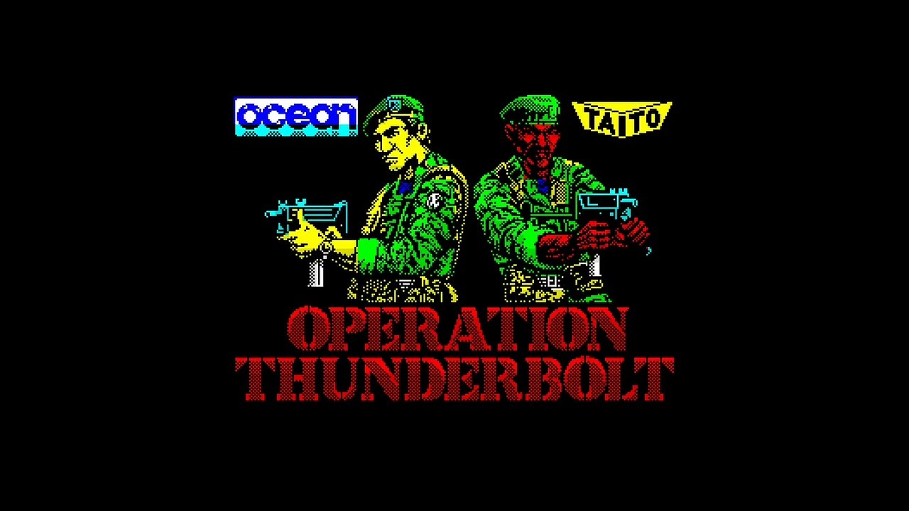 Operation Thunderbolt - ZX Spectrum (1080p 50fps)