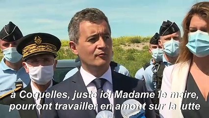 Calais: Gérald Darmanin et son homologue britannique Priti Patel signent une convention pour lutter contre les passeurs