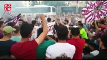 Hataysporlu taraftarların Süper Lig sevinci