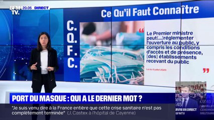 Qui peut rendre le port du masque obligatoire ?