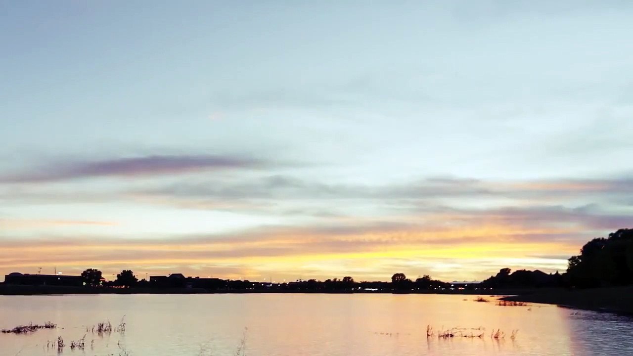 Sunset at a Lake