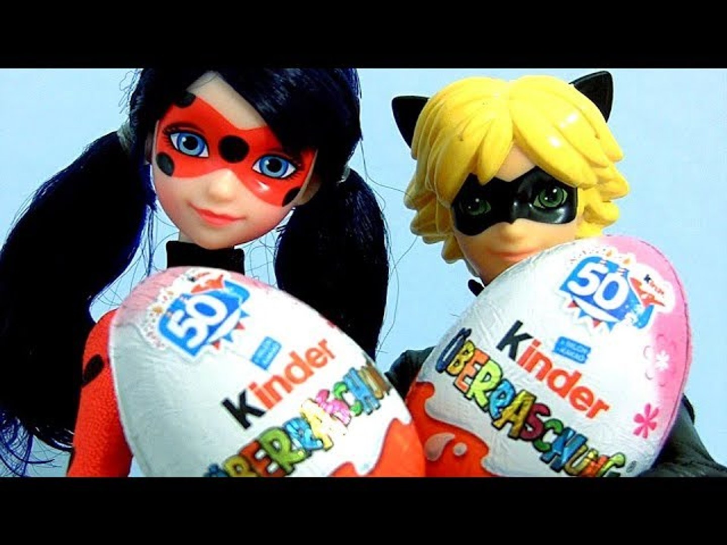 Kinder Egg Surprise Miraculous Tales Of Ladybug And Cat Noir Video Dailymotion