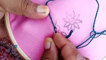 Bunch Handembroidery/cute Bunch design handembroidery / Flower Hand Embroidery Tutorial