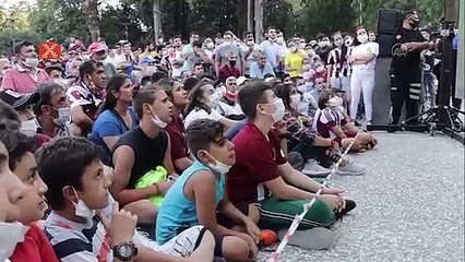 Hatayspor'un şampiyonluğu büyük bir coşkuyla kutlandı