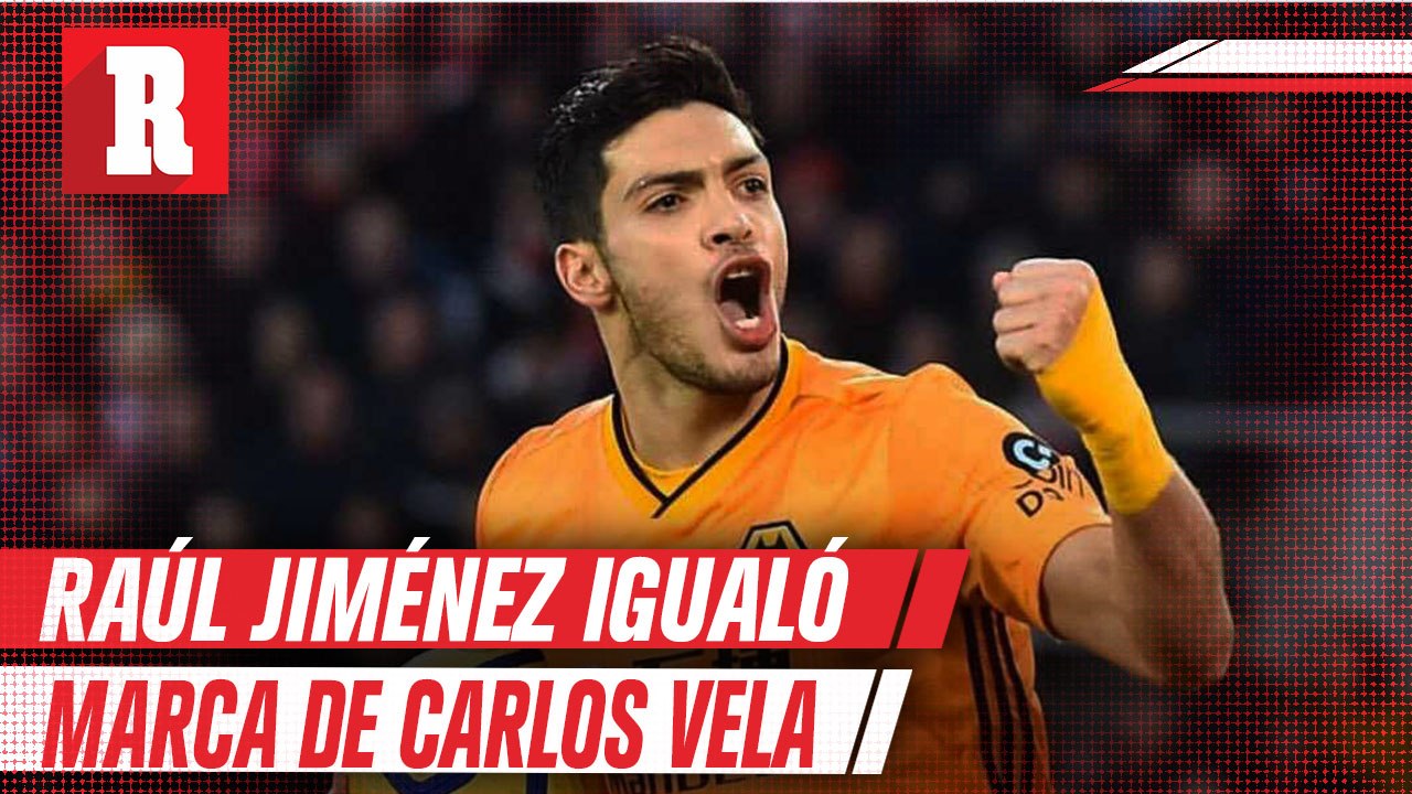 Raúl Jiménez igualo la marca goleadora de Carlo...