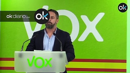 Abascal dice que Vox planteará una oposición al "autonomismo radical" tras lograr un escaño en el Parlamento vasco