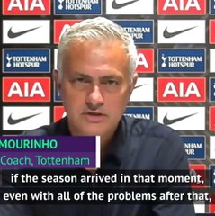 Spurs would be fourth if I'd been here the whole season - Mourinho