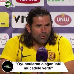 İbrahim Üzülmez: "Oyuncularım olağanüstü mücadele verdi"