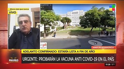 Probarán la vacuna anti covid-19 en el país - Mauro, la pura verdad (12/07/2020)