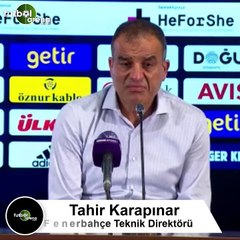 Tahir Karapınar: "Genç oyunculara güveniyorum"