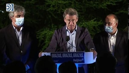 Feijóo valora los resultados electorales: "Me voy a dedicar a Galicia con más ahínco"