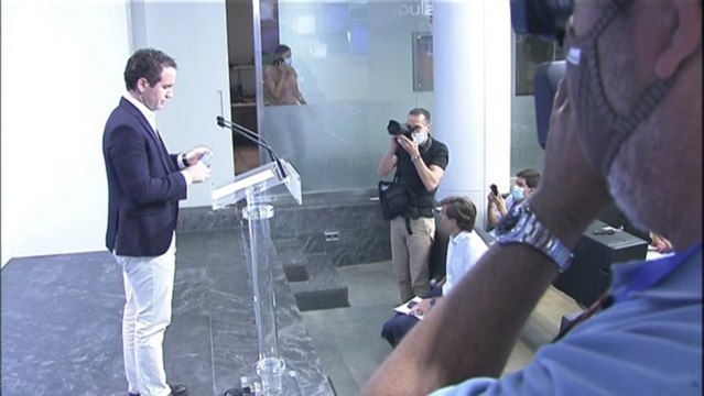 Egea compadece tras conocerse los resultados electorales