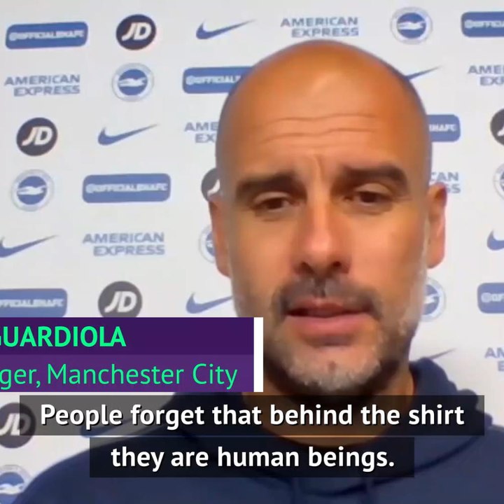 Guardiola 'proud' of Sterling's off-pitch achievements