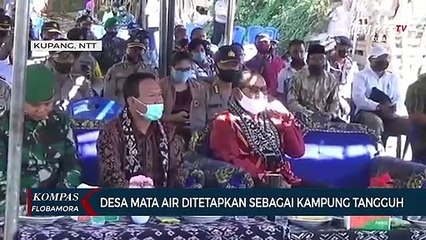 Desa Mata Air Ditetapkan Sebagai Kampung Tangguh