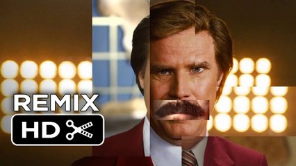 Anchorman 2 - The Legend Continues REMIX (2013) Will Ferrell Movie HD