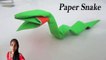 How to Make Snake with Paper | Origami Snake Instructions | Paper Snake Origami | Origami Snake for Kids