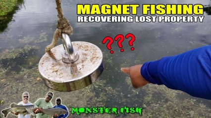 Magnet Fishing Returning Lost Property