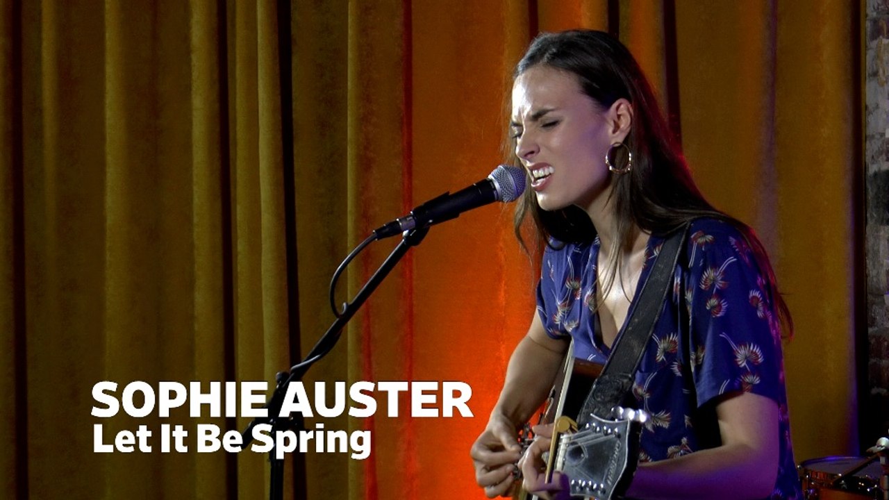 Dailymotion Elevate: Sophie Auster - "Let It Be Spring" live at Cafe Bohemia, NYC