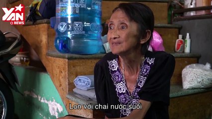 Bà cụ bán chè chỉ nặng 25kg một mình chèo lái kinh tế cho cả gia đình